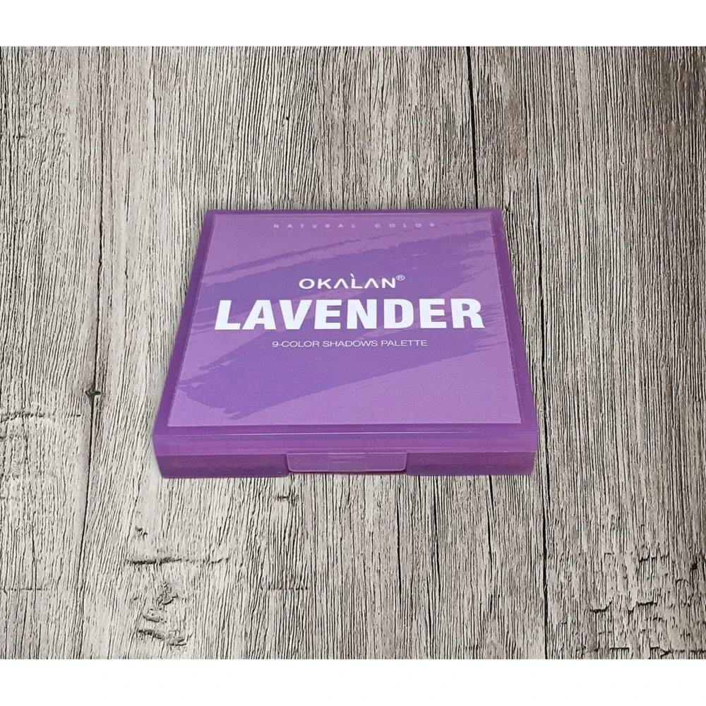 Okalan Lavender Eyeshadow Palette with 9 Gorgeous Colors New.